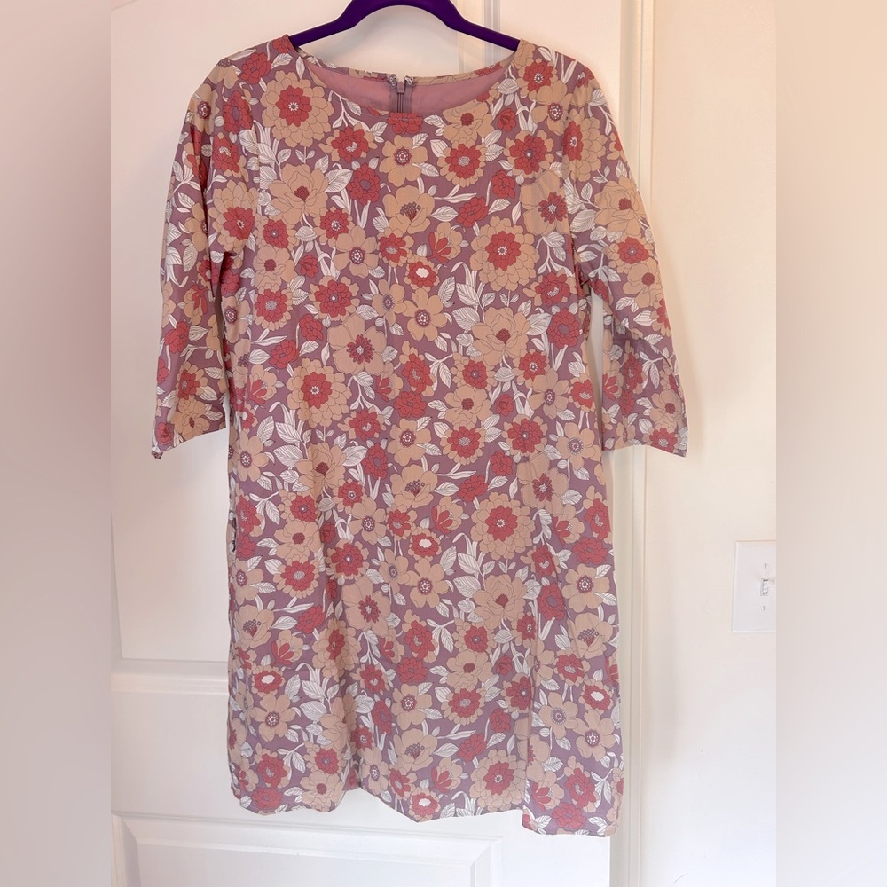Sunny girl floral dress large retro new with tags